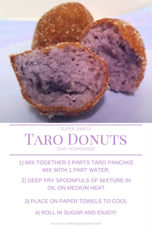 Taro Donut Recipe