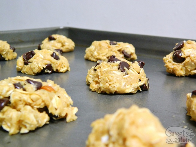 {Sweets Occasions} Peanut Butter Oatmeal Chocolate Chip Cookie Recipe