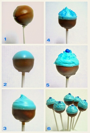 {Sweets Occasions} Cupcake cake pop tutorial