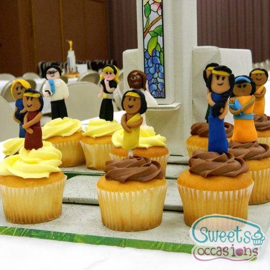 {Sweets Occasions} Fondant Cupcake People