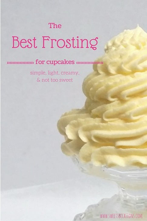 {Sweets Occasions} BEST FROSTING EVER!! My go to frosting